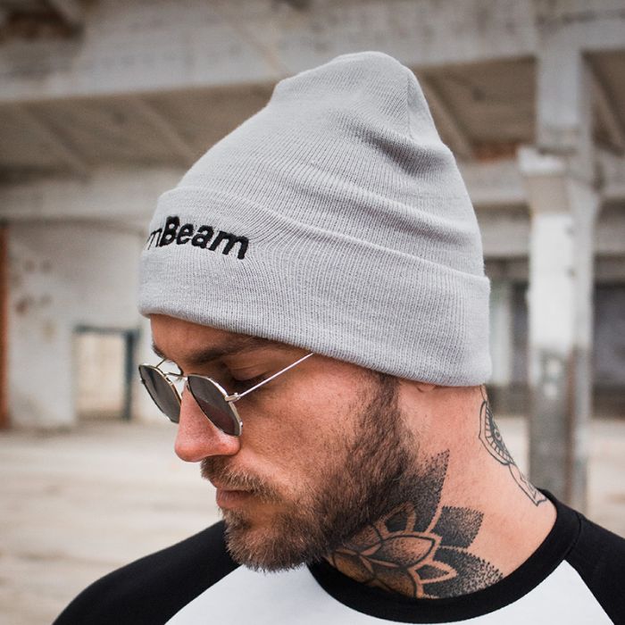 Cappello Invernale Beanie Grey - GymBeam uni
