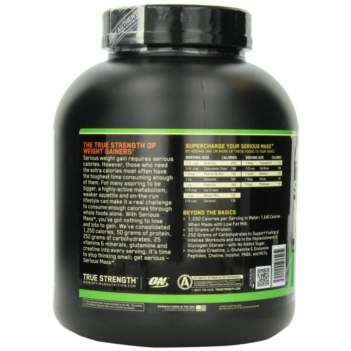 Serious Mass - Optimum Nutrition 5450 g - Cioccolato