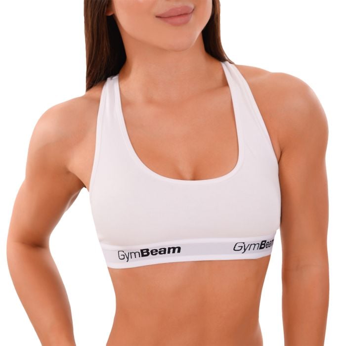 Bralette White - GymBeam S