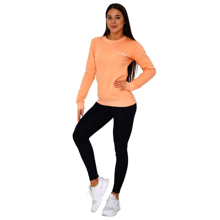 Felpa Basic da Donna Powder Peach - GymBeam L
