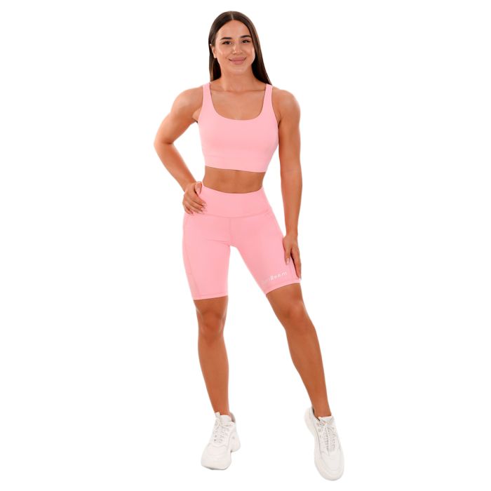 Pantaloncini Biker da Donna Pink - GymBeam XXL
