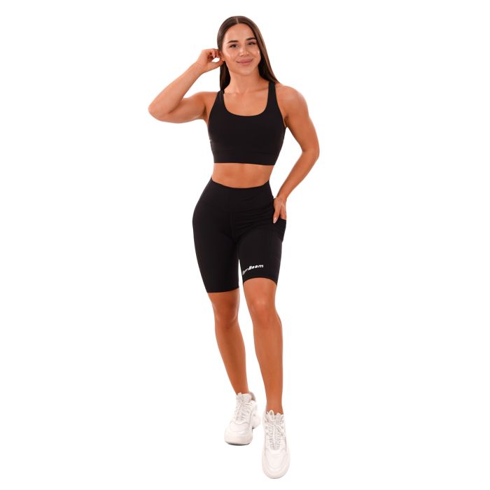 Pantaloncini Biker da Donna Black - GymBeam M