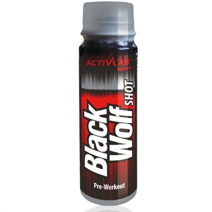 Pre-workout stimulant Black Wolf Shot 80 ml - ActivLab