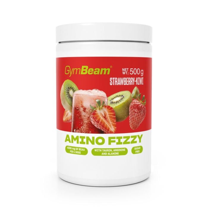 Amino Fizzy - GymBeam 500 g - Fragola - Kiwi