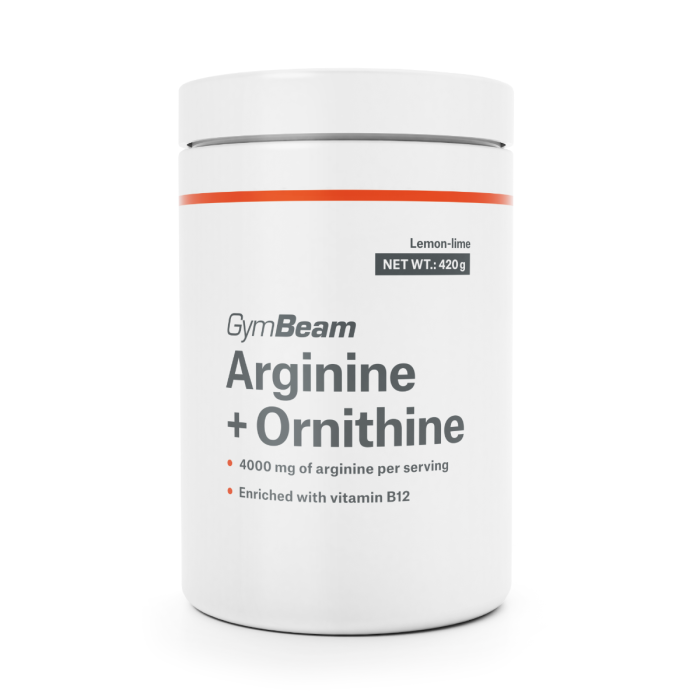 Arginine + Ornitina - GymBeam 420 g - Mela Verde