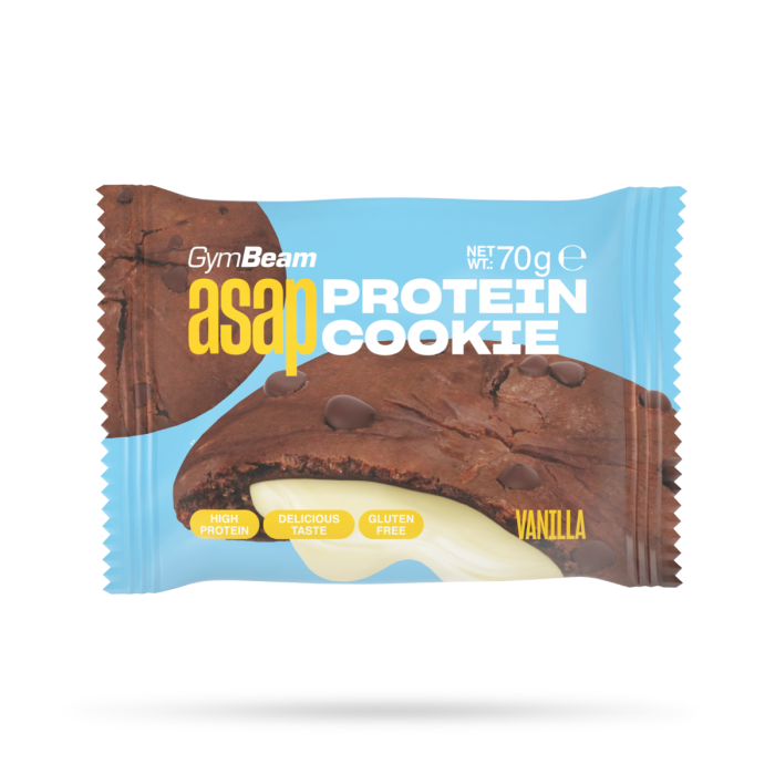 Cookie Proteico ASAP - GymBeam 70 g - Triplo Cioccolato