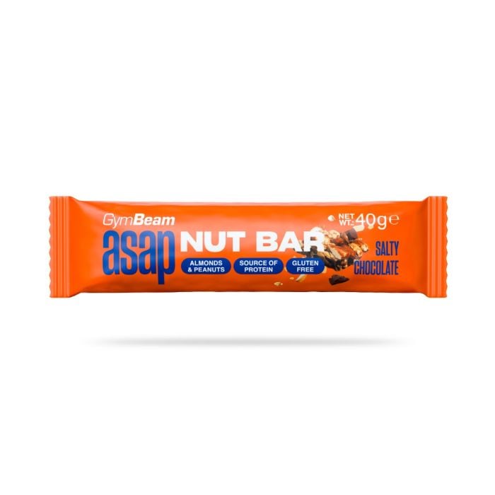 ASAP Nut Bar - GymBeam 40 g -  Cioccolato e Caramello