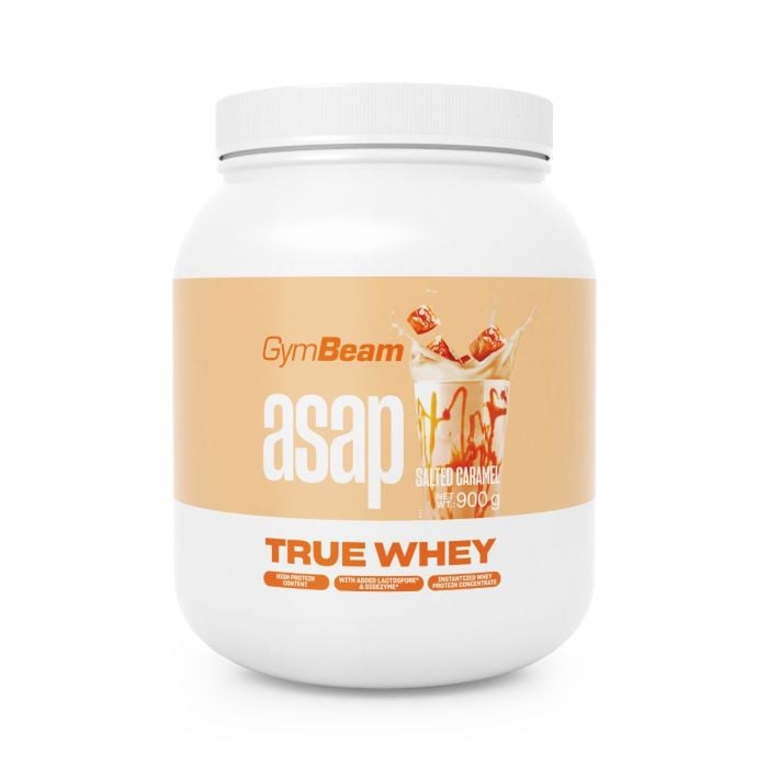 ASAP True Whey - GymBeam 900 g - Caramello Salato