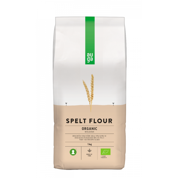Organic wholegrain spelt flour - Auga