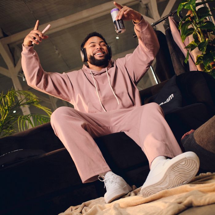 Felpa con Cappuccio Aura Roux - GymBeam M