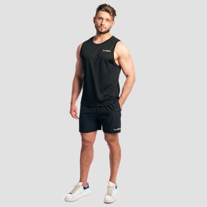 Canotta Mesh Base Black - GymBeam L