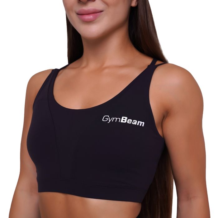Reggiseno Sportivo BEAT Black - GymBeam M