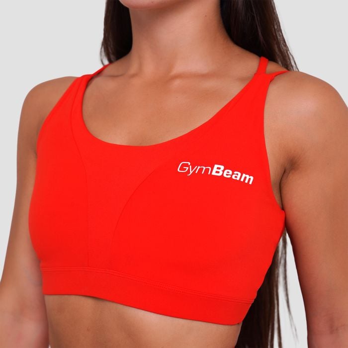 Reggiseno Sportivo BEAT Tangerine - GymBeam L