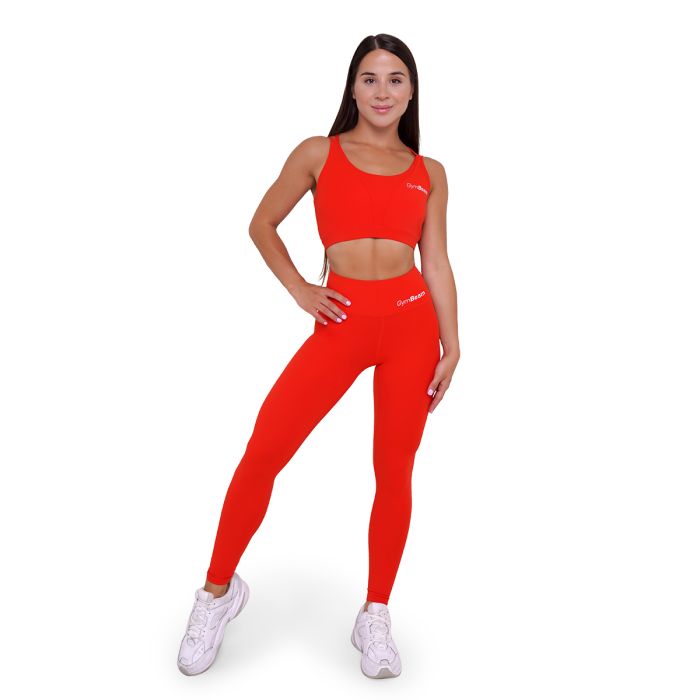 Reggiseno Sportivo BEAT Tangerine - GymBeam L