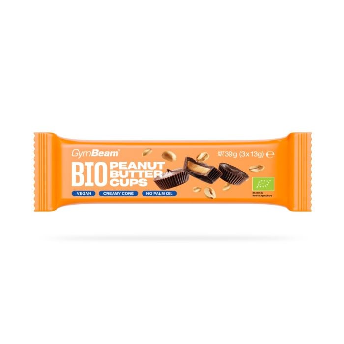 Peanut Butter Cups BIO - GymBeam 39 g