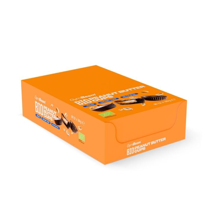 Peanut Butter Cups BIO - GymBeam 39 g