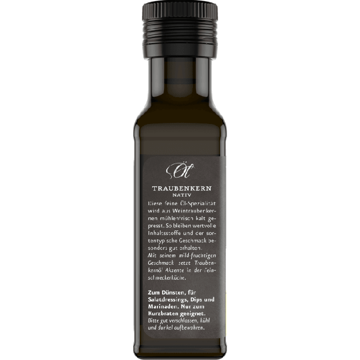 Olio di semi d‘uva vergine BIO - Ölmühle Solling 100 ml