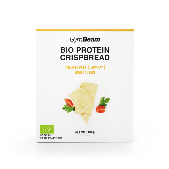 Crackers Proteici BIO - GymBeam 100 g - Classico