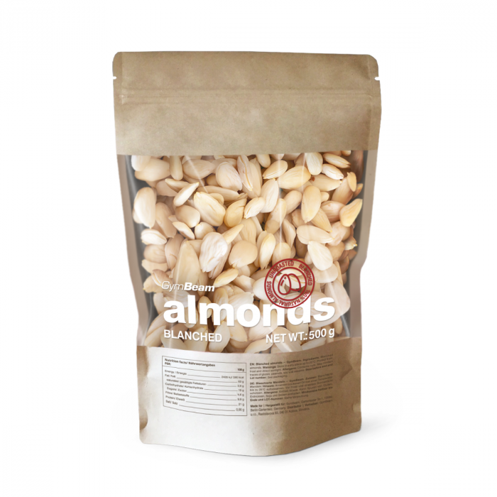 Blanched almonds - GymBeam