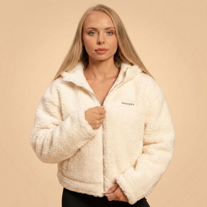 Giacca con Cappuccio da Donna Bliss Ivory - BeastPink XS