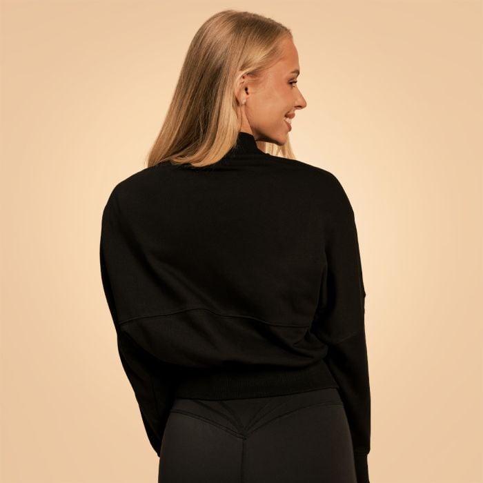 Felpa da Donna Bliss Zip-Up Black - BeastPink XS