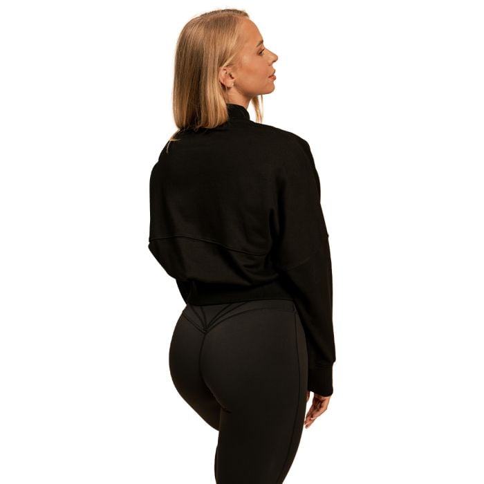 Felpa da Donna Bliss Zip-Up Black - BeastPink XS