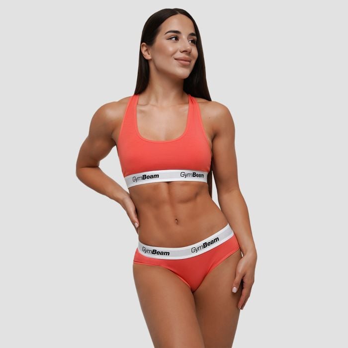 Bralette Strawberry Red - GymBeam S