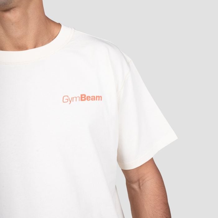 Maglietta Budapest Cream - GymBeam XXL