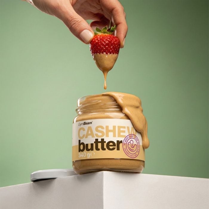 Burro di Anacardi - GymBeam 340 g - Cremoso