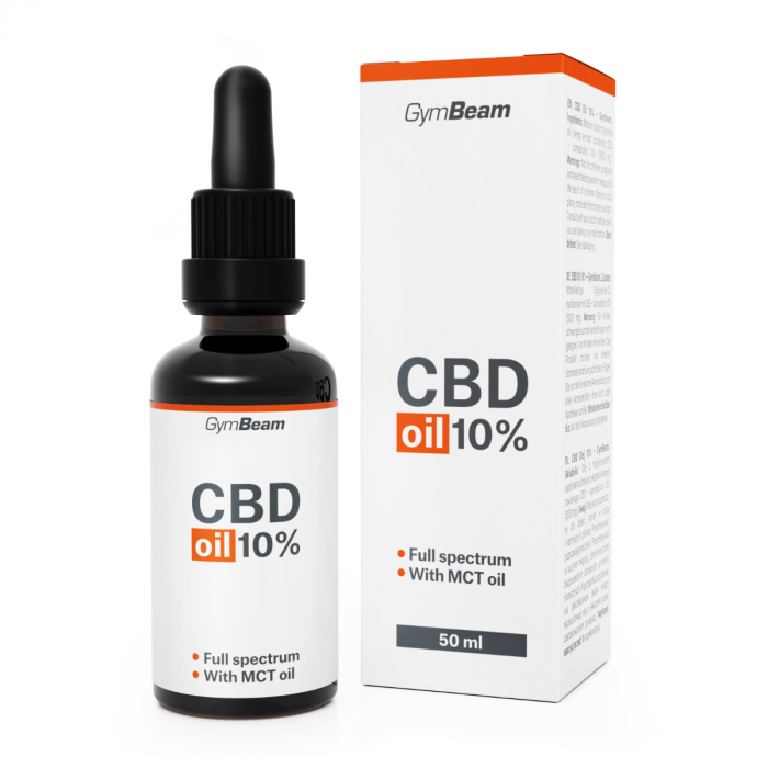 Olio di CBD al 10% 50 ml - GymBeam 50 ml