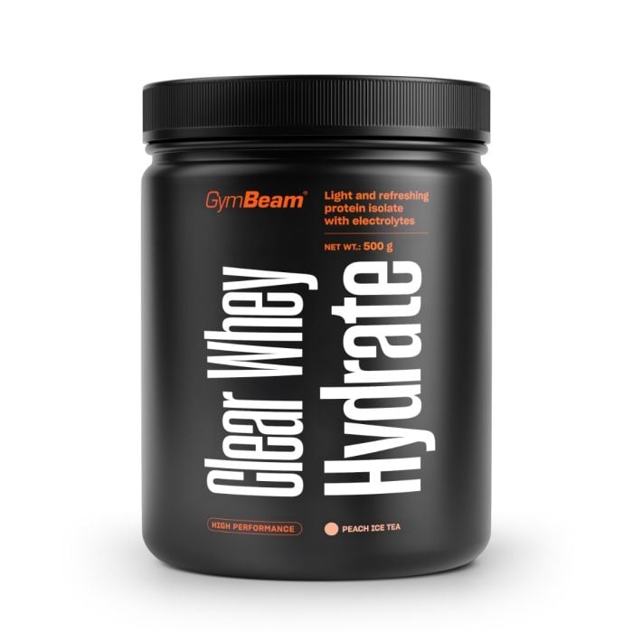 Clear Whey Hydrate - GymBeam 500 g - Tè Freddo alla Pesca