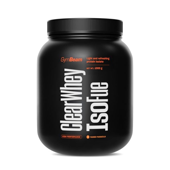 Clear Whey IsoFue - GymBeam 1000 g - Tè Freddo alla Pesca