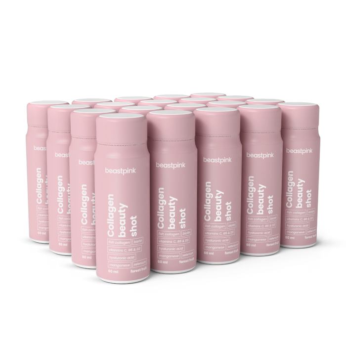 Beauty Shot al Collagene - Beastpink 60 ml - Frutti di Bosco