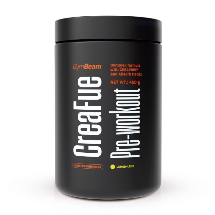 CreaFue Pre-Workout - GymBeam 450 g - Mango - Maracuja