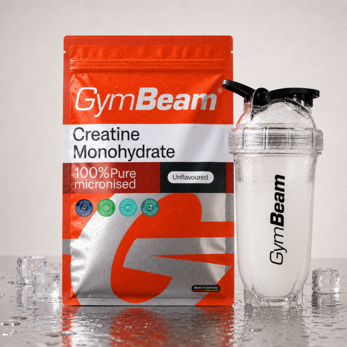 100% Creatina Monoidrato Micronizzata - GymBeam 500 g - Neutro - 00