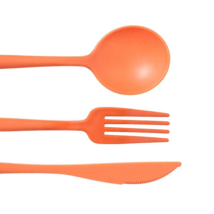 Set di Posate 2GO Orange - GymBeam singola_variante