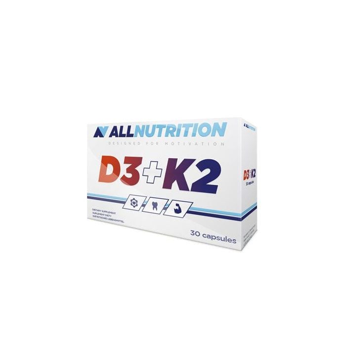 Vitamin D3 + K2 30 caps - All Nutrition