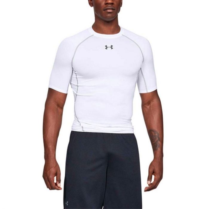 Compression T-shirt HG Armour SS White - Under Armour