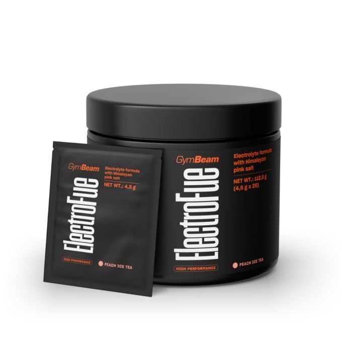 ElectroFue Packs - GymBeam 112,5 g - Tè Freddo alla Pesca