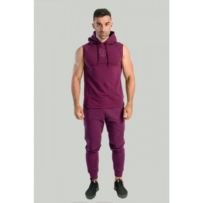 Canotta con Cappuccio Essential Plum - STRIX XXXL