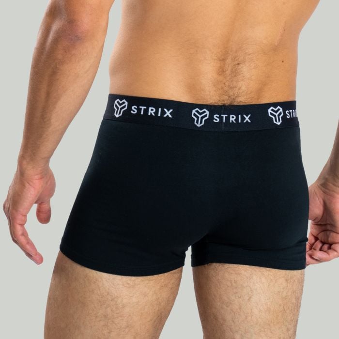 Boxer da Uomo Essential 2Pack Black - STRIX L