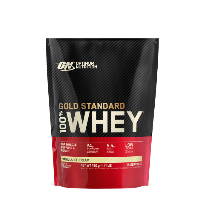 100% Whey Gold Standard - Optimum Nutrition 4540 g - Doppio Cioccolato Gusto Intenso