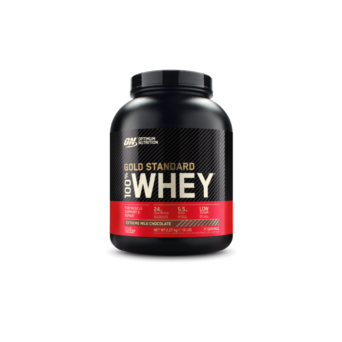 100% Whey Gold Standard - Optimum Nutrition 2250 g - Cioccolato Estremo al Latte 