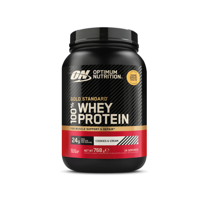 100% Whey Gold Standard - Optimum Nutrition 4540 g - Doppio Cioccolato Gusto Intenso