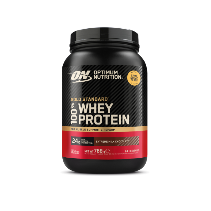 100% Whey Gold Standard - Optimum Nutrition 4540 g - Doppio Cioccolato Gusto Intenso
