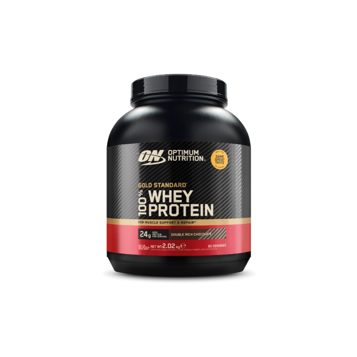 100% Whey Gold Standard - Optimum Nutrition 4540 g - Doppio Cioccolato Gusto Intenso