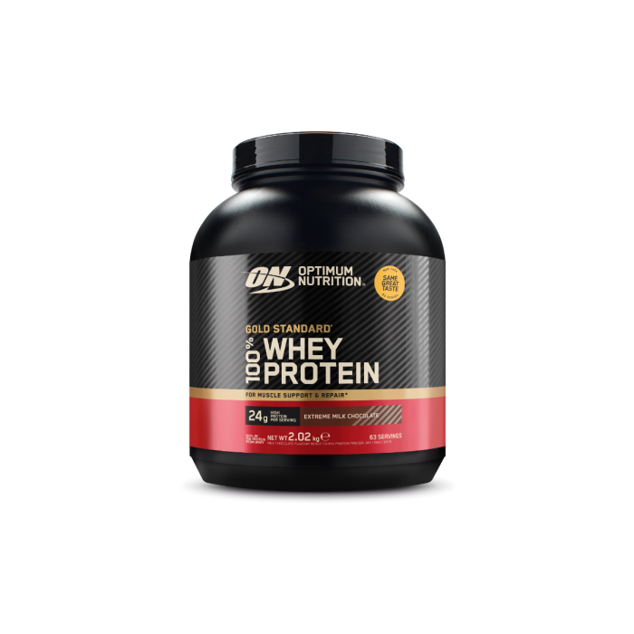 100% Whey Gold Standard - Optimum Nutrition 4540 g - Doppio Cioccolato Gusto Intenso