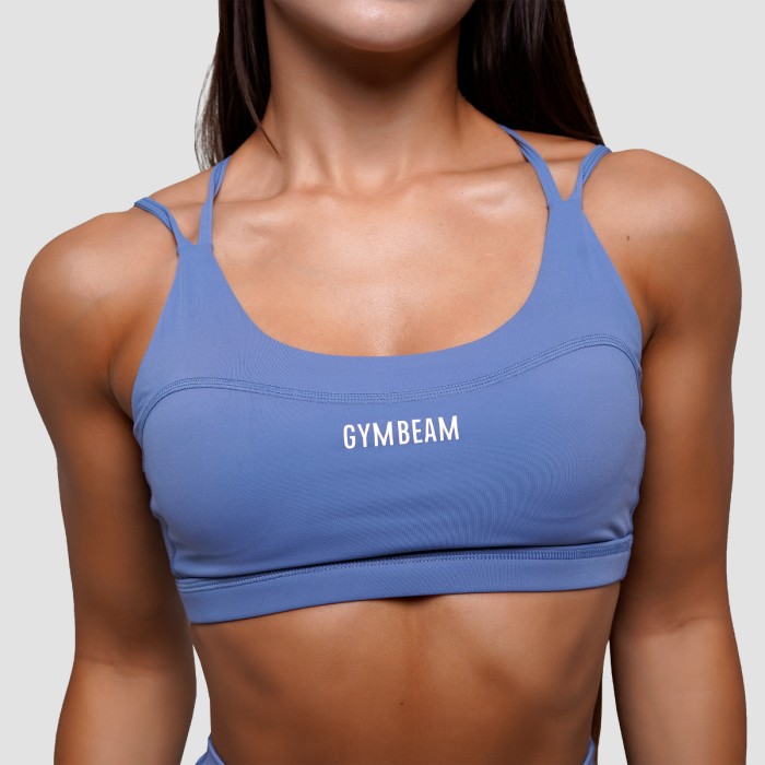 Reggiseno Sportivo FIT Steel Blue - GymBeam S