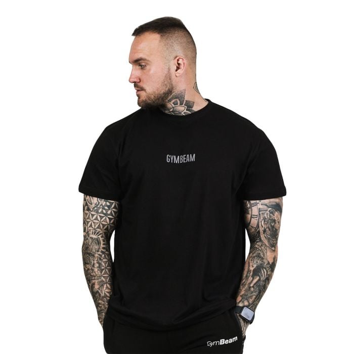 Maglietta FIT Black - GymBeam XL