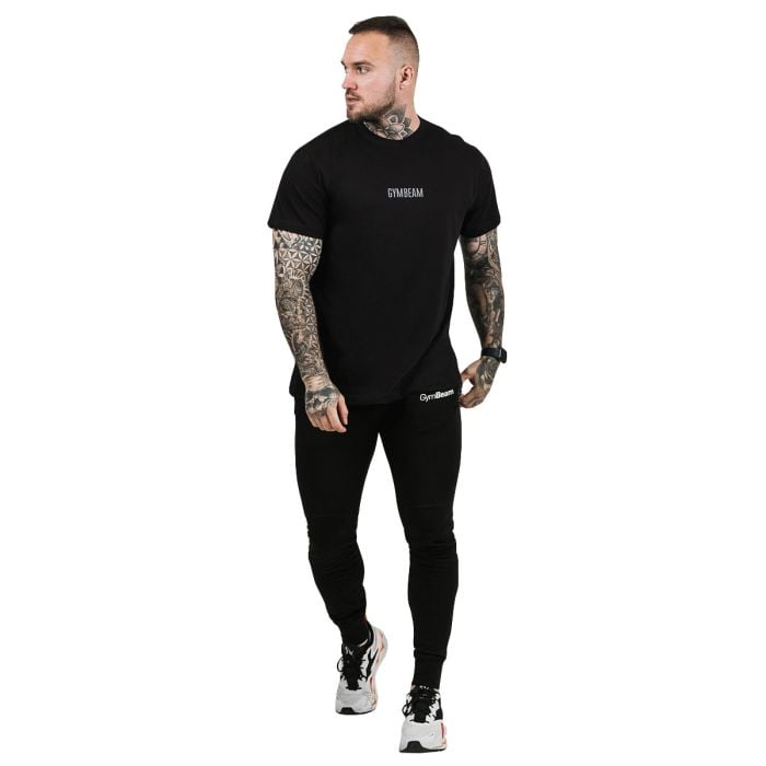 Maglietta FIT Black - GymBeam XL